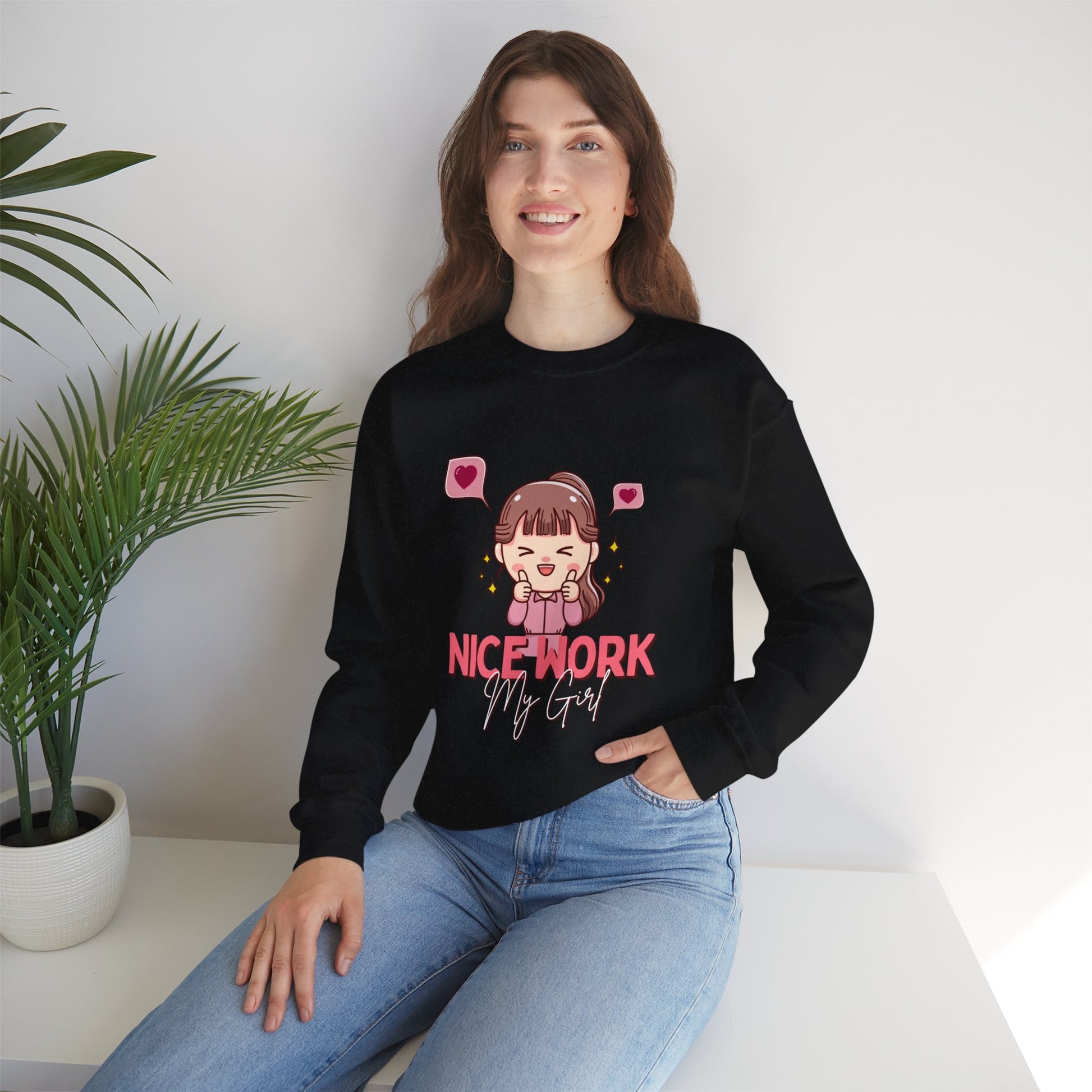 Women's Heavy Blend™ Crewneck Sweatshirt - Clix Bazaar