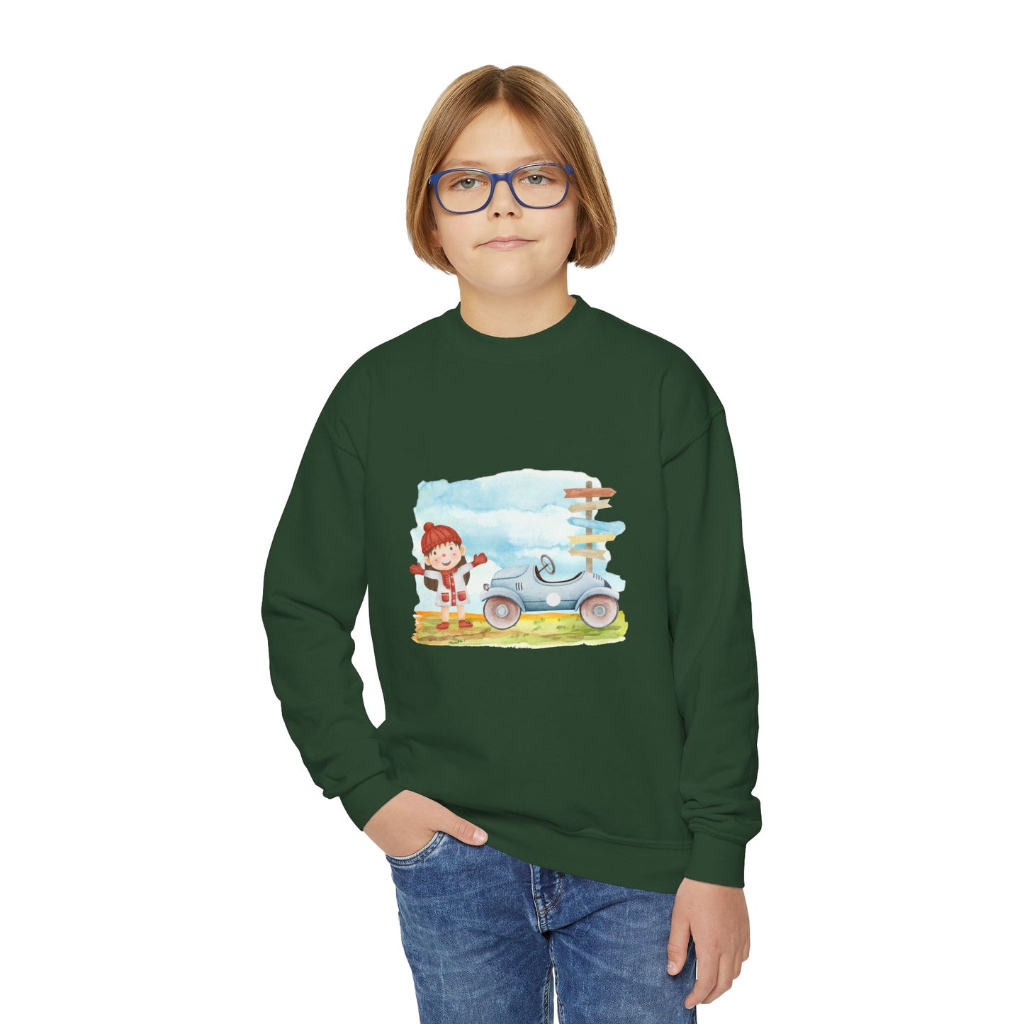 Youth Crewneck Sweatshirt - Clix Bazaar