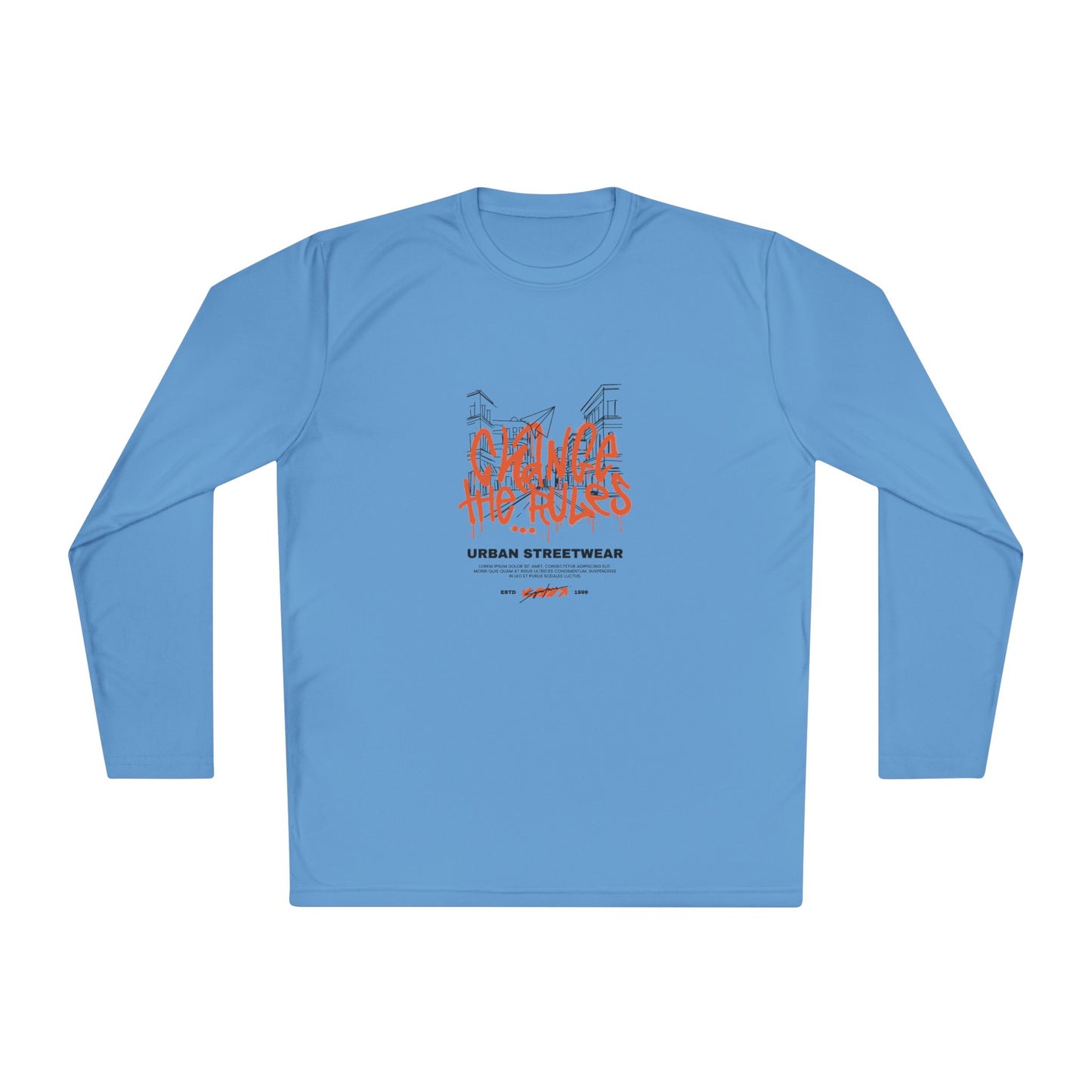 Men's Long Sleeve Tee - Climb the Rules - Clix Bazaar