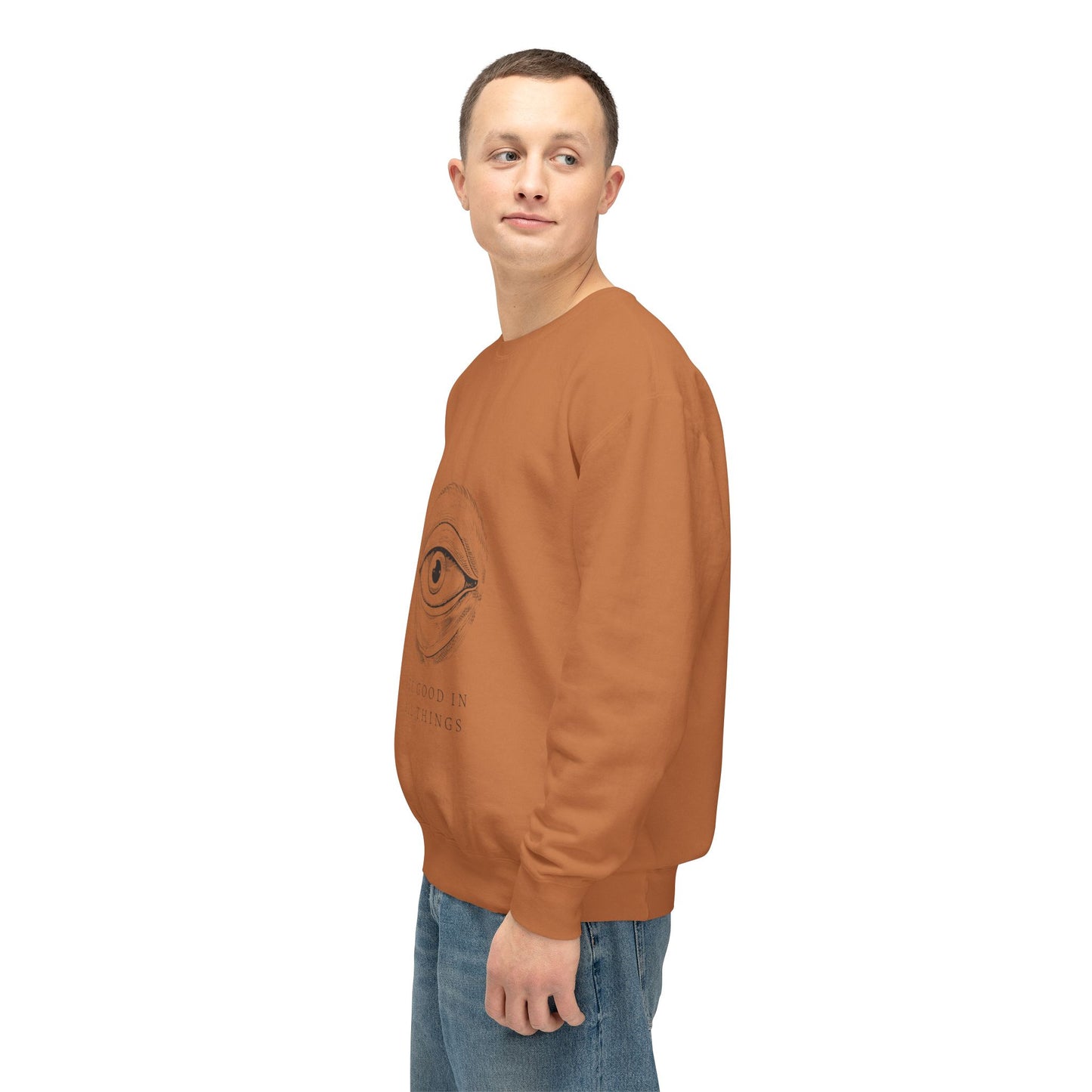 Men's Lightweight Crewneck Sweatshirt - Clix Bazaar