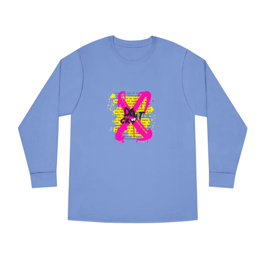 Women's Long Sleeve Crewneck Tee - Clix Bazaar