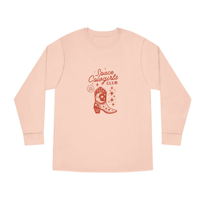 Women's Long Sleeve Crewneck Tee - Clix Bazaar